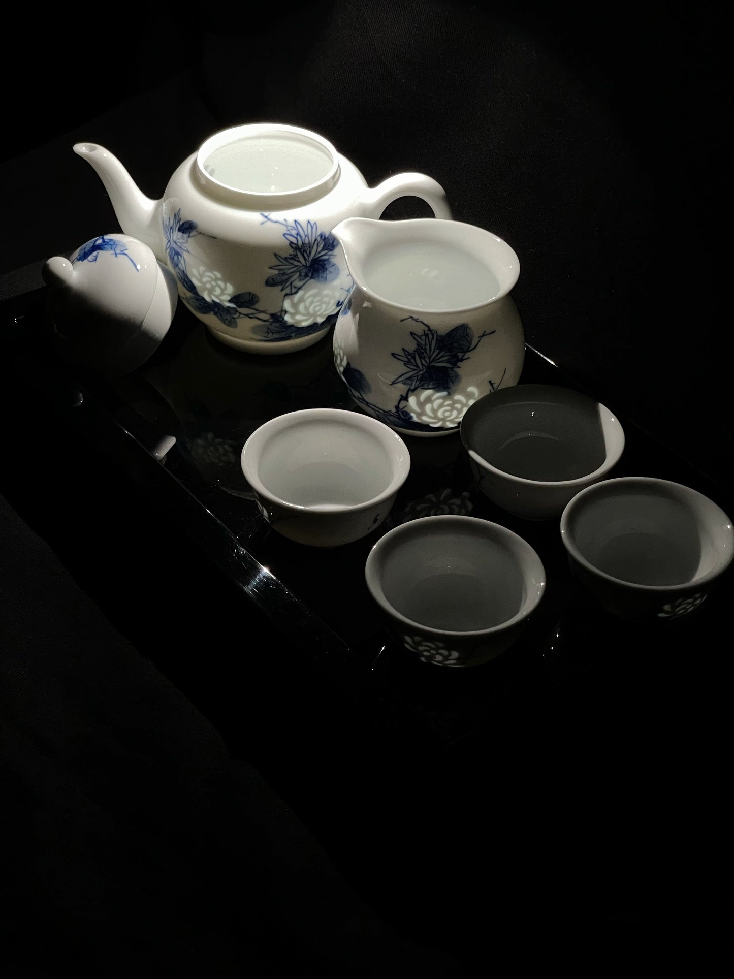 <The Garden> Chinese Tea Set