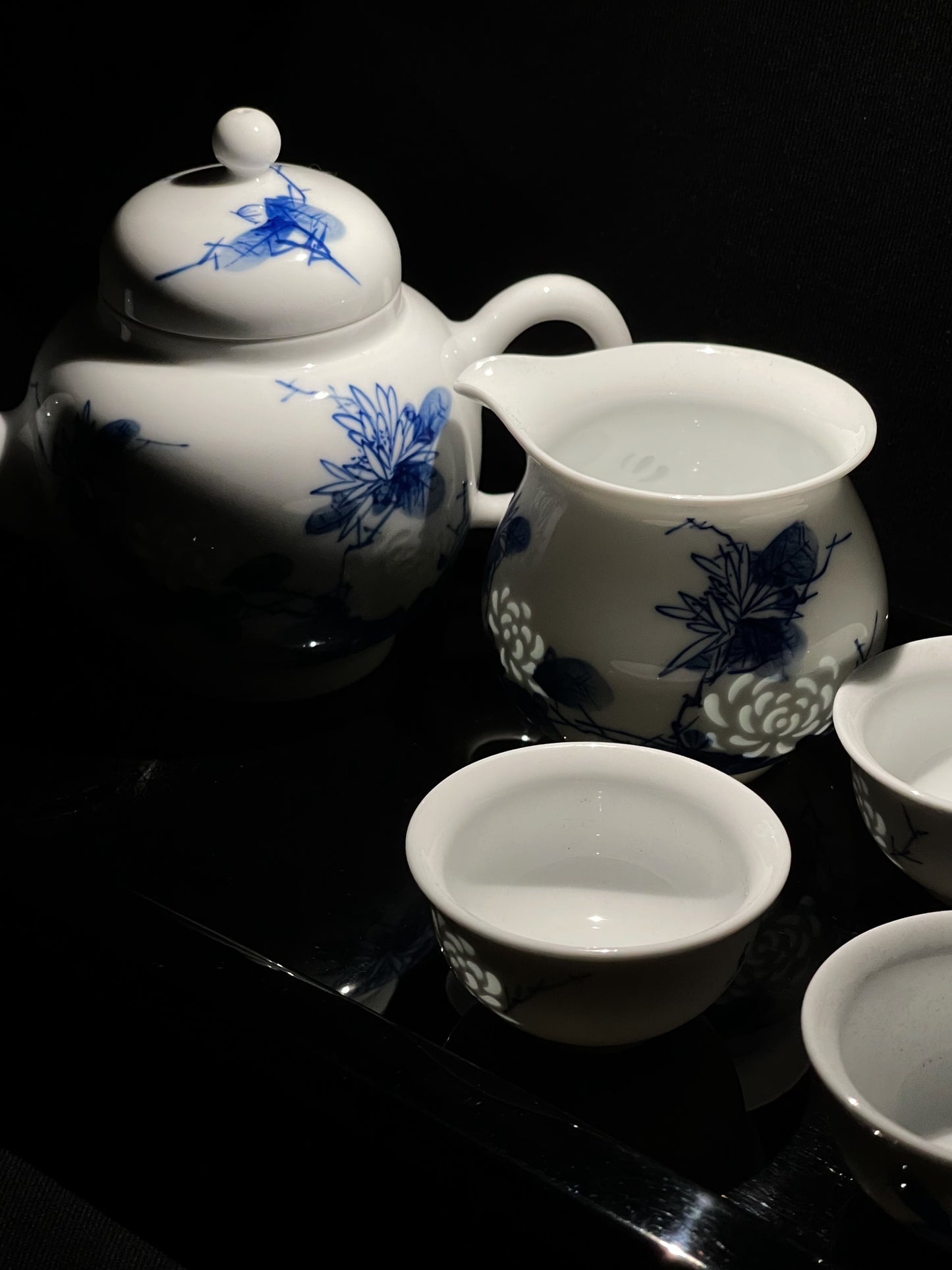 <The Garden> Chinese Tea Set