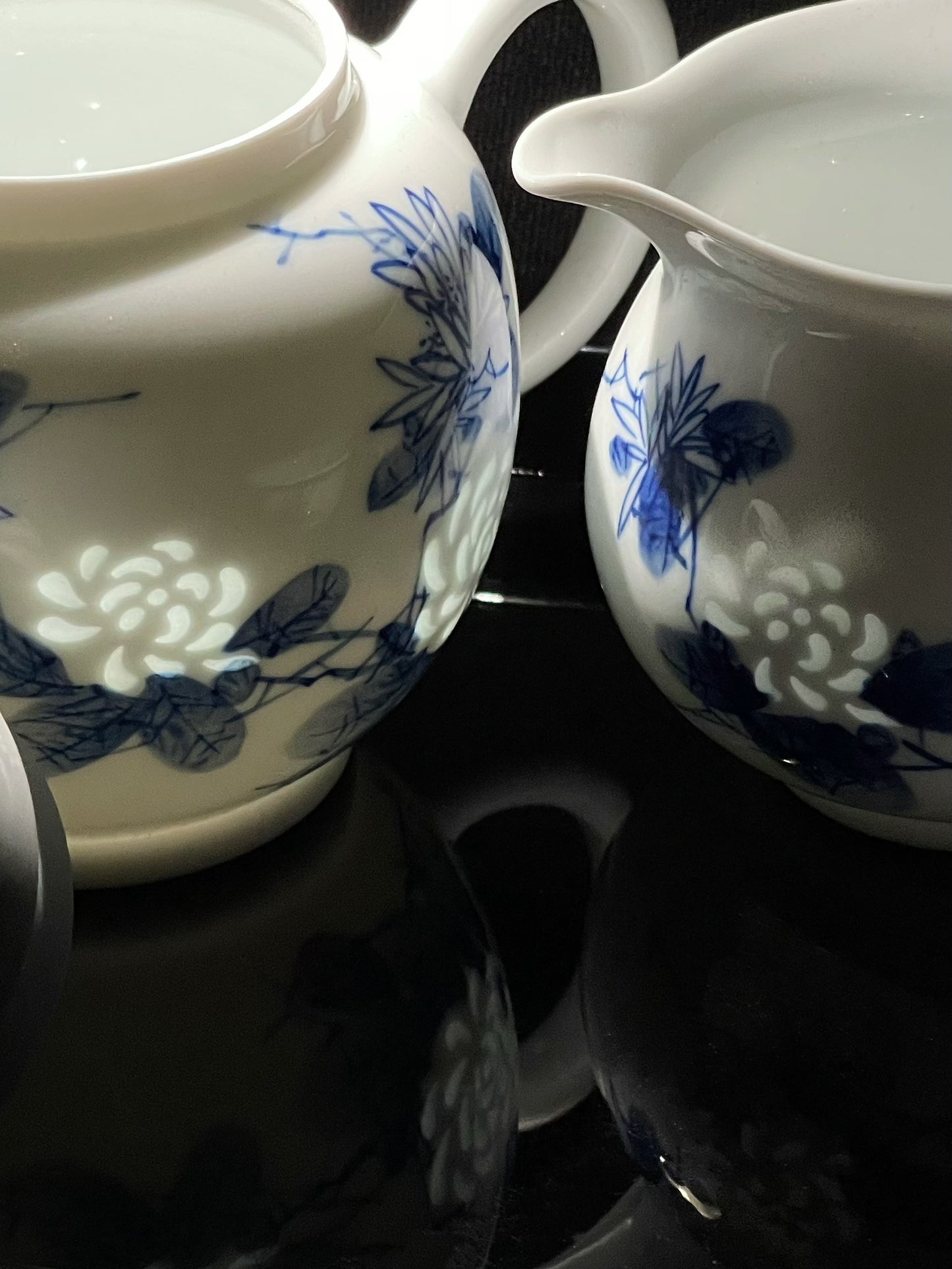<The Garden> Chinese Tea Set