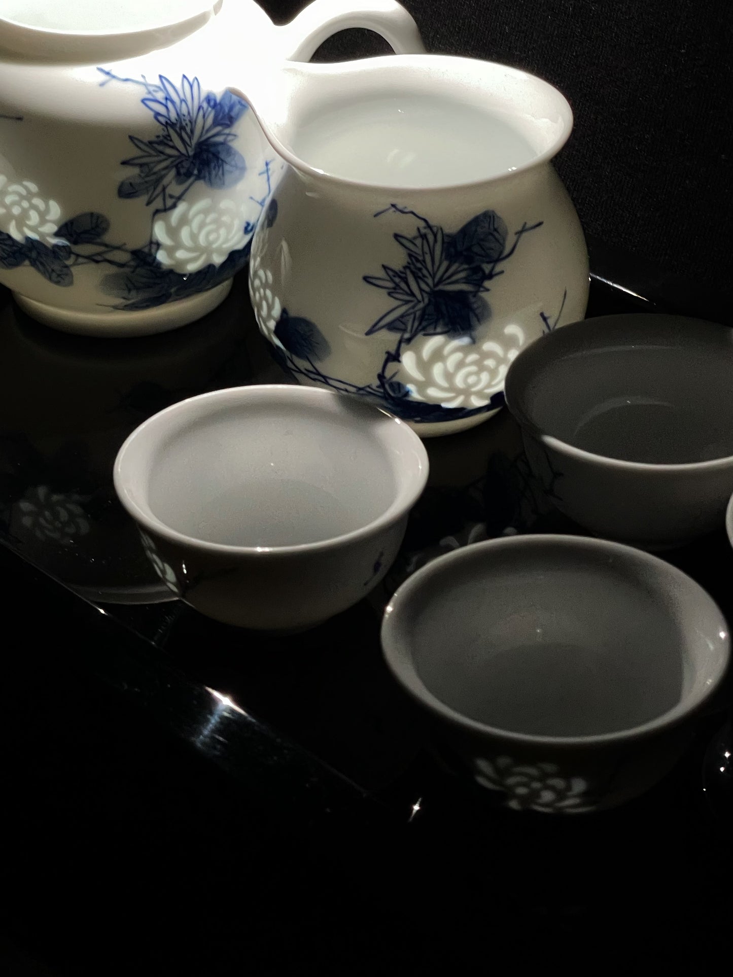 <The Garden> Chinese Tea Set